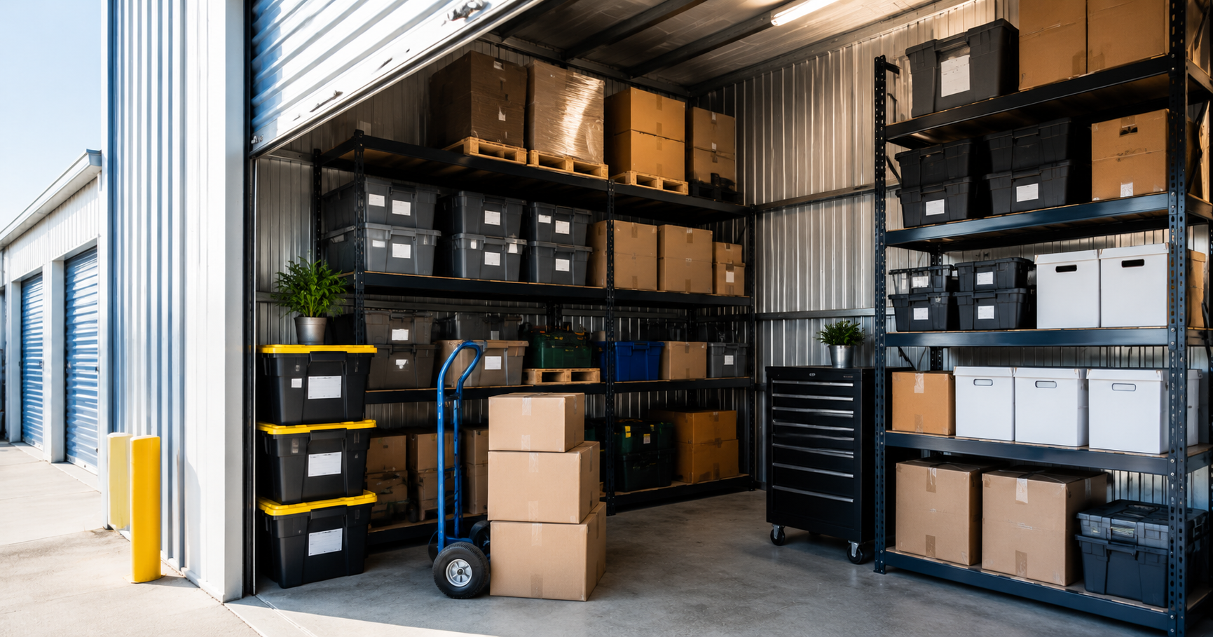 How to Maximize Space with Commercial Storage Units